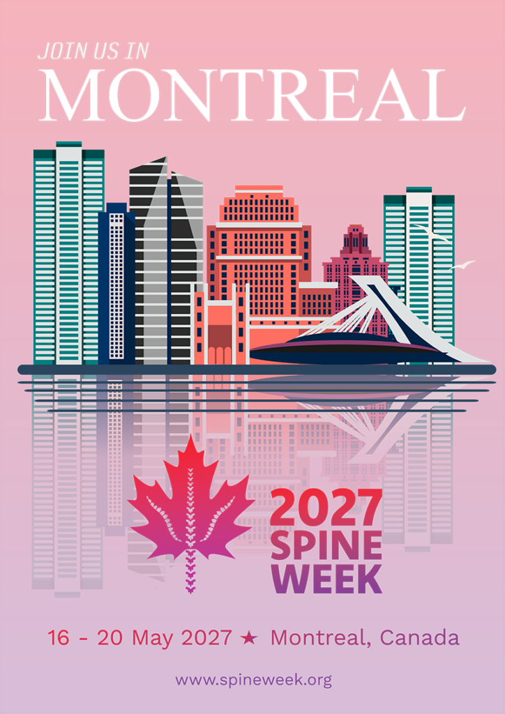 Join us at SpineWeek Montreal May 16-20, 2027
